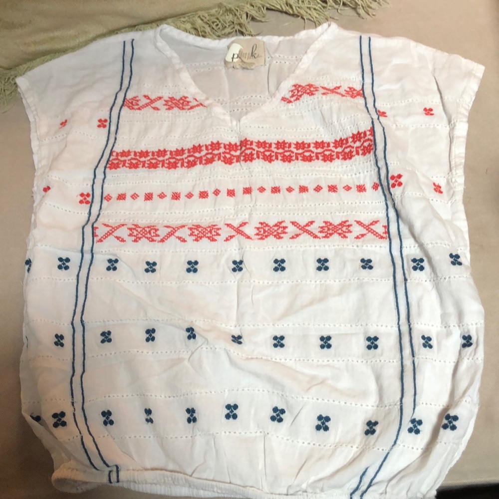 Girls peasant top